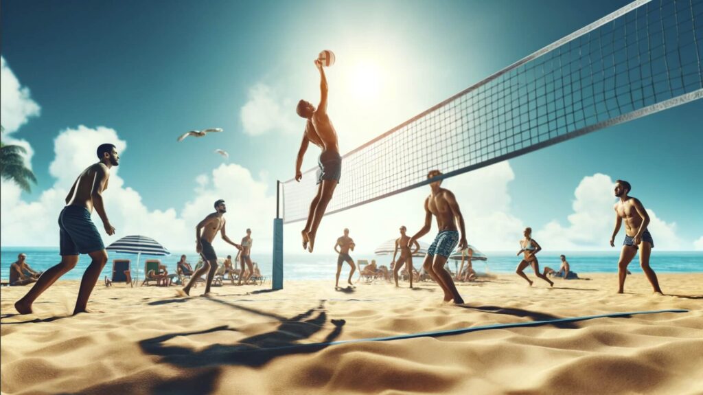 beachvolly en sjov sommer aktivitet